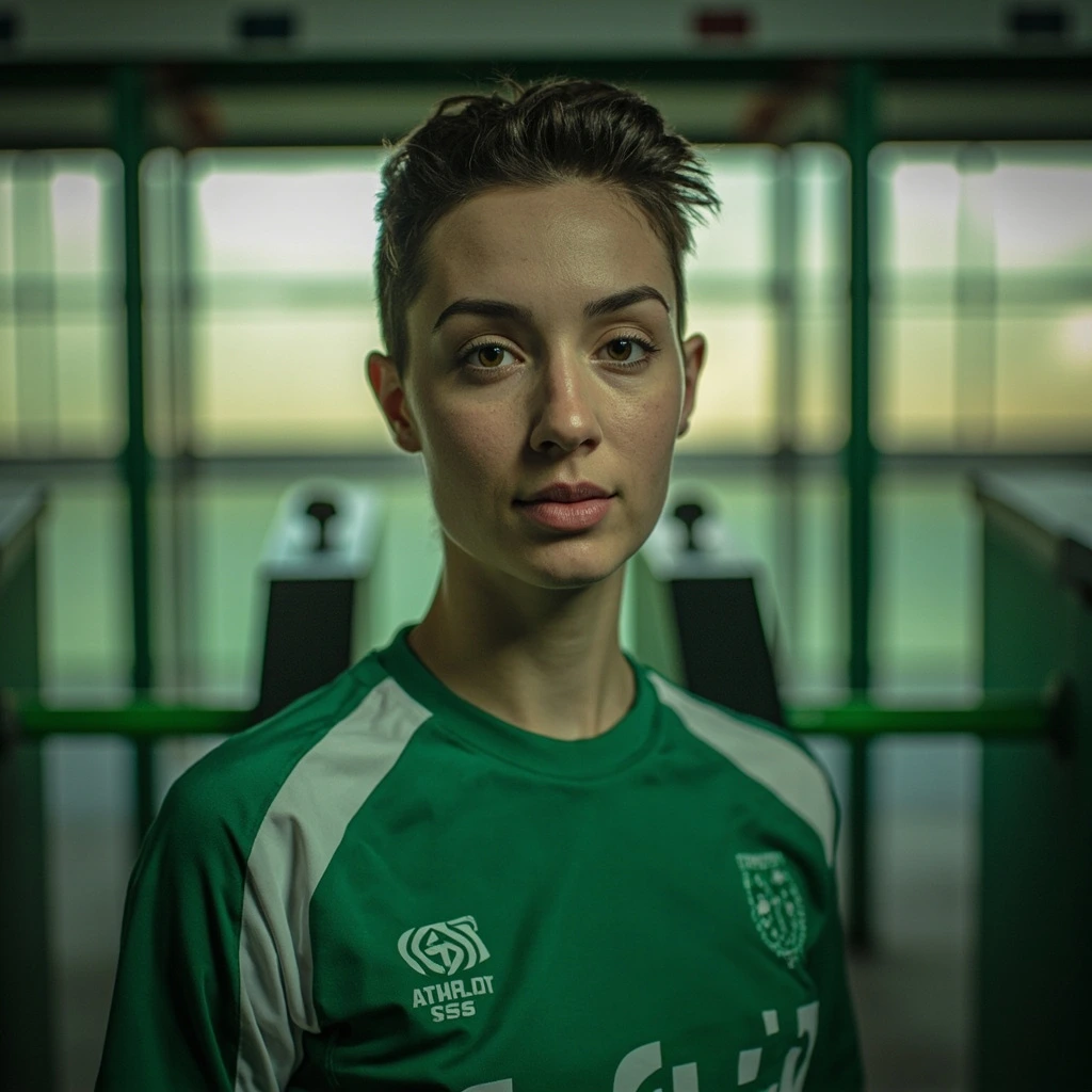 Women's-team supporter in her twenties